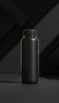 Botella deportiva fibra de carbono